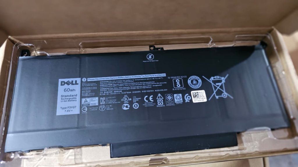 DEL 60 Wh  Type F3YGT